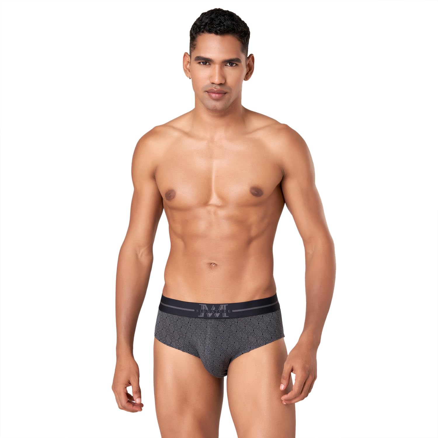 Macroman M-Series MW Signature Collection By Rohit Bal Premium Modal, Spandex Mens Briefs