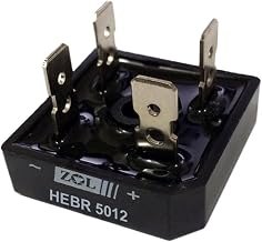 Single Phase Bridge Rectifier, HEBR5012 32x32mm Plastic Cover.Solar Inverter, Invert Welding Use