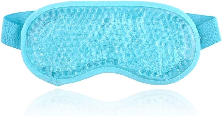 Maschera occhi di peluche per occhi secchi