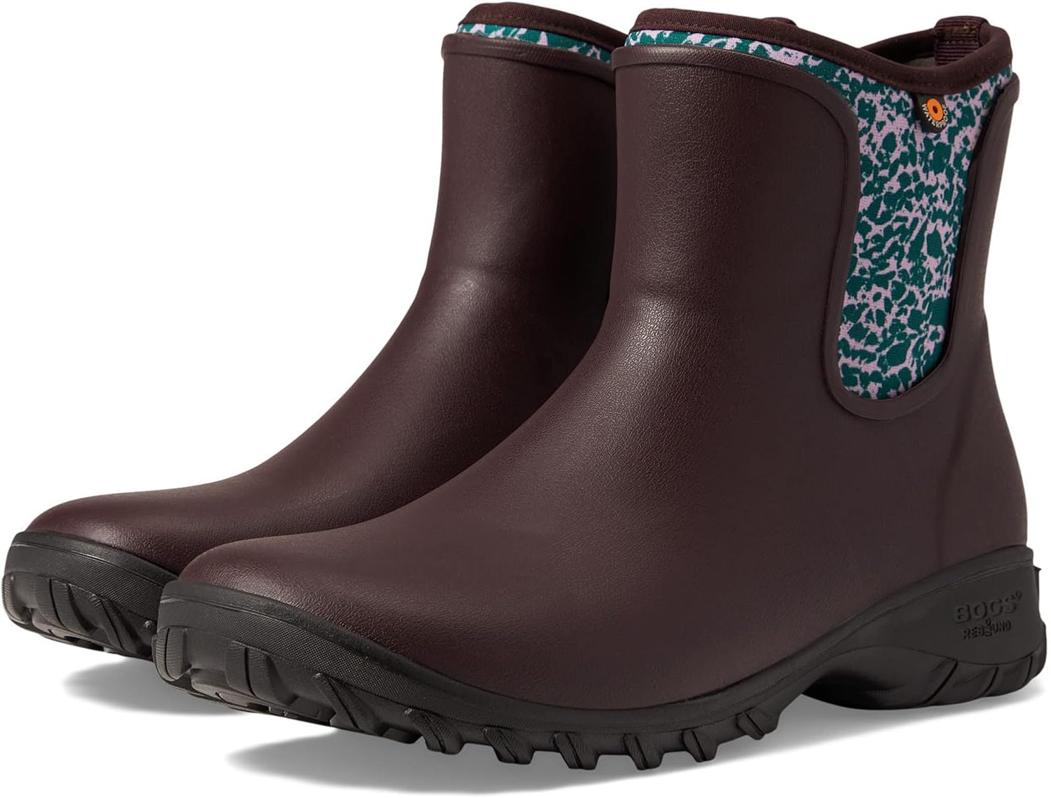 BOGS womens Sauvie Slip-on Boot Spotty