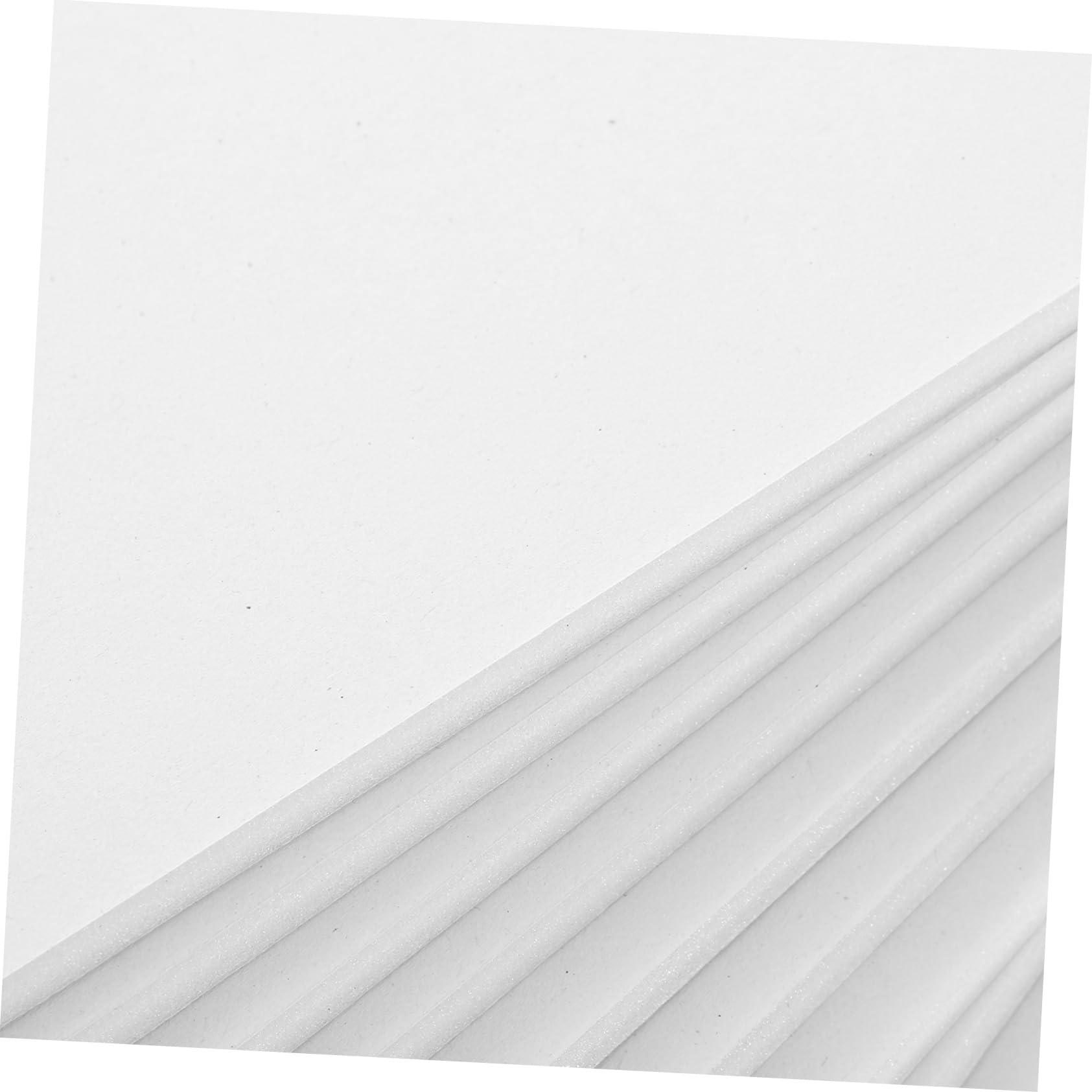 ABOOFAN 2 Sätze Dicke Weiße Schaumstoffplatten Blanko Schaumstoffplatten Für Bastelprojekte Schule Und DIY Für Kreative Arbeiten Und Ausstellungen 10 Stück * 2