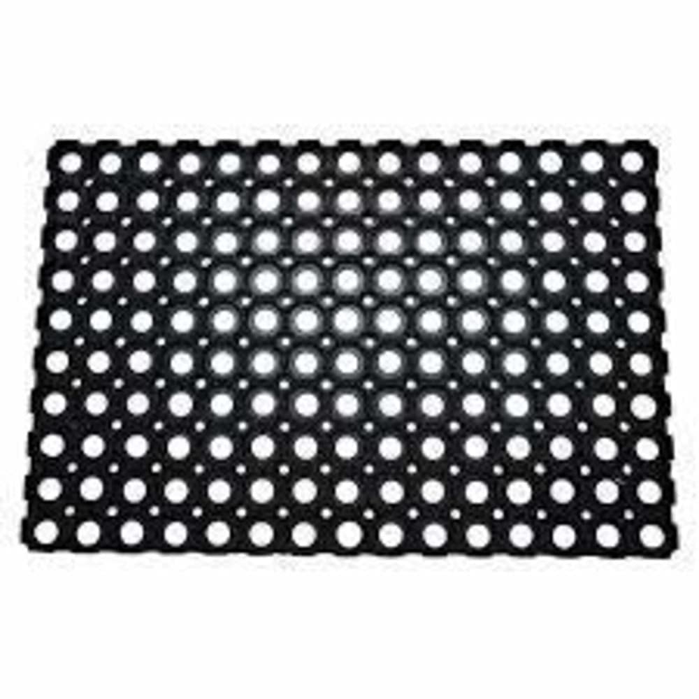 AMRO Beautility Needs-22mm Thickness Antislip Rubber Entrance Rectangular Mat (Hollow Mat) Traps MUD,Dirt & DUST for Home,Office,School,Shops,Hotels,Restaurants..- Size(16X24 in) (41X61cm),Brown 2