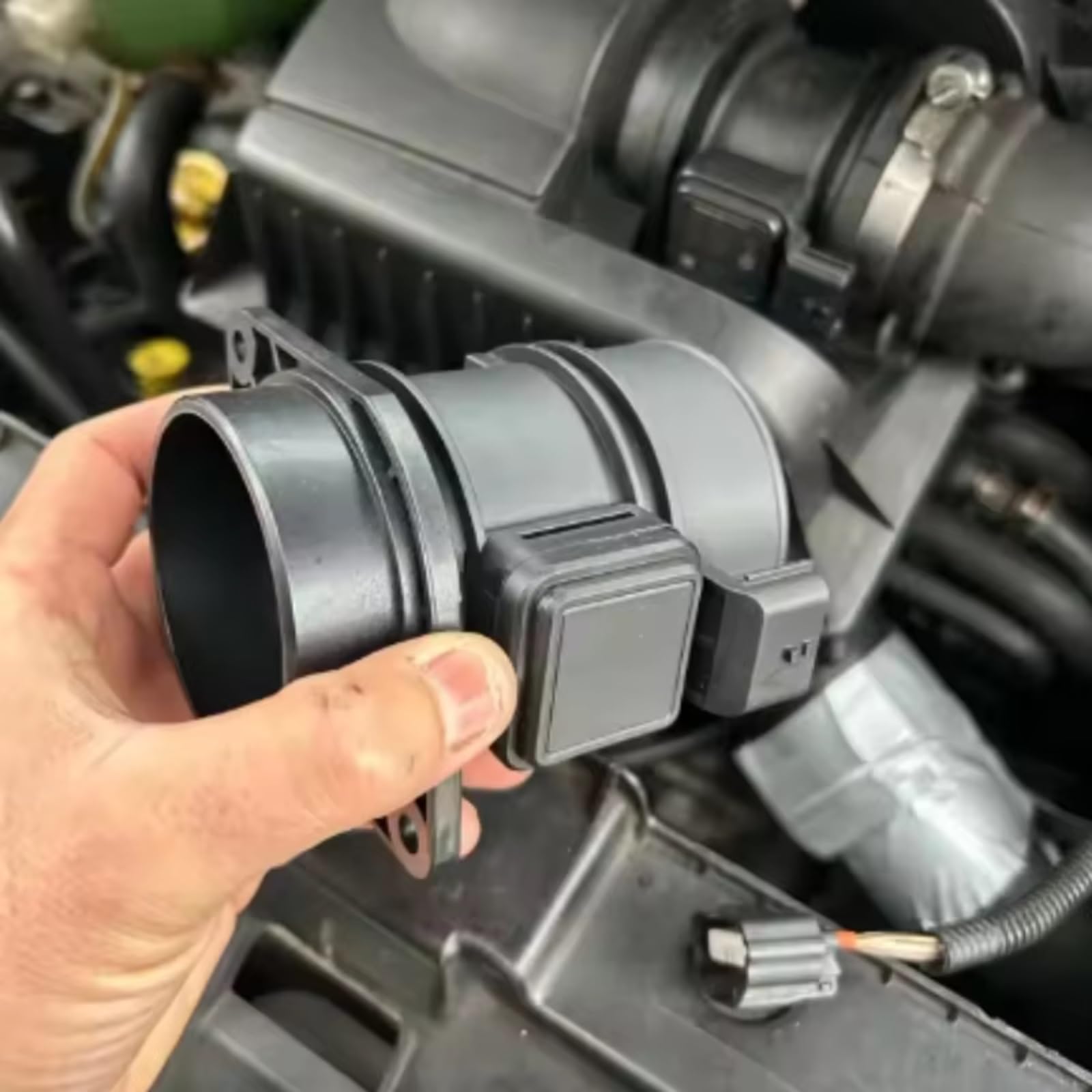 Medidor Sensor Flujo Air Masivo MAF 6 Pines Para Opel Para Movano 2001-2010 Para Vivaro 2001-2014 5WK97008