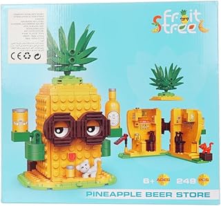 لعبة مكعبات بناء بلاستيك 249 قطعة للاطفال - متعدد الالوان