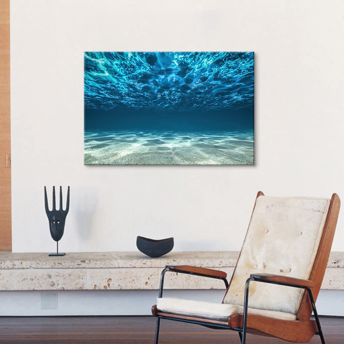 Amazon.co.jp: アートパネル 海 ポスター水中のシーン 絵画 風景画