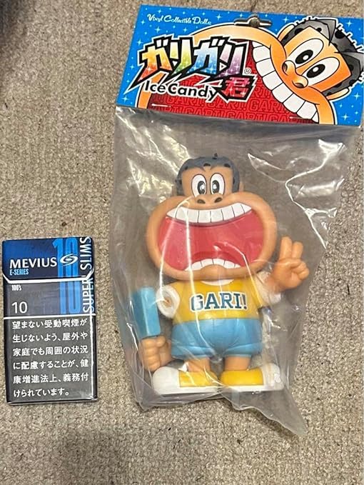 Amazon.co.jp: VCD ガリガリ君 ブルー ソフビ フィギュア : おもちゃ