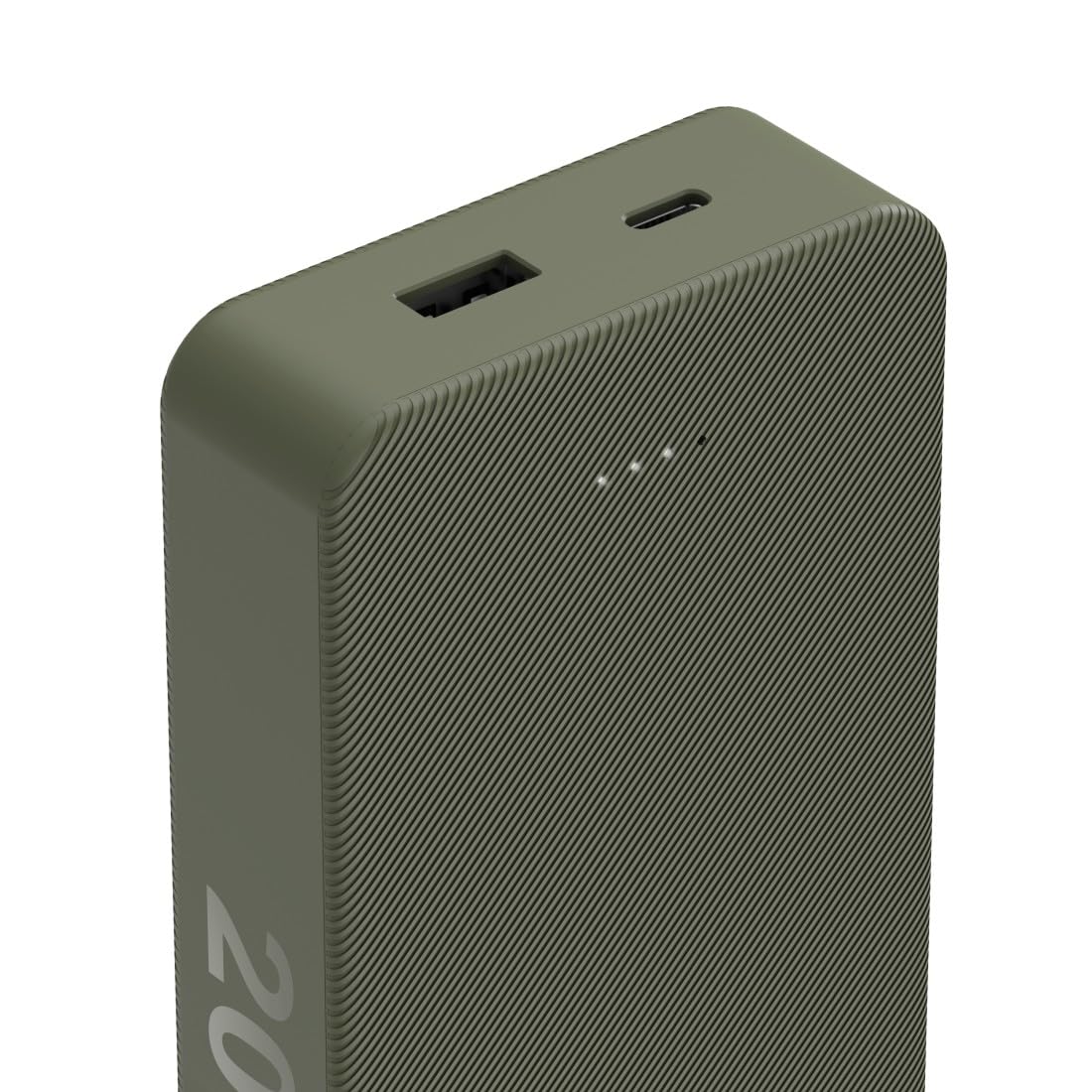 Hama Power Pack 20000 mAh (power bank, ricarica rapida, USB A, USB C, capiente, leggera, piccola, caricatore), rosso