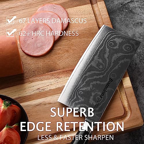 Cleaver-Knife-7-inch-Meat-Vegetable-Knife-Japanese-VG10-Steel-Core-Damascus-Kitchen-Chopping-Sheath-Ergonomic-Full-Tang-G10-Handle-with-Sheath-and-GiftBox