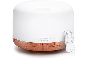 Premium ASAKUKI Essential Oil Diffuser: Elevate Your Home's Atmosphere