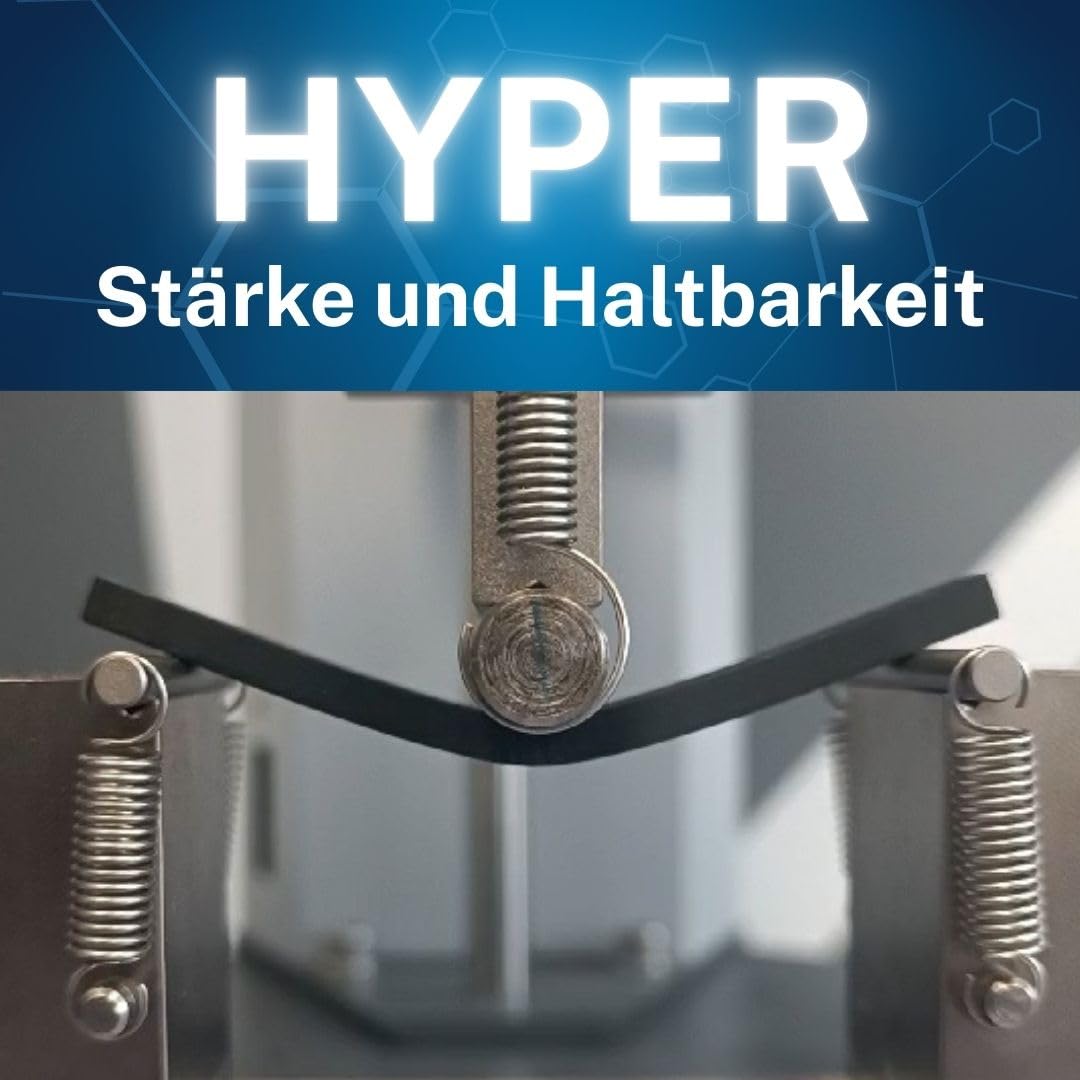 AzureFilm PETG Hyper Speed Refill Filament 1,75 mm, 10 kg (10x1 kg), stark & langlebig, feuchtigkeitsbeständig, für Hochgeschwindigkeits-3D-Druck, inkl. 2 gratis Spulen (Schwarz)