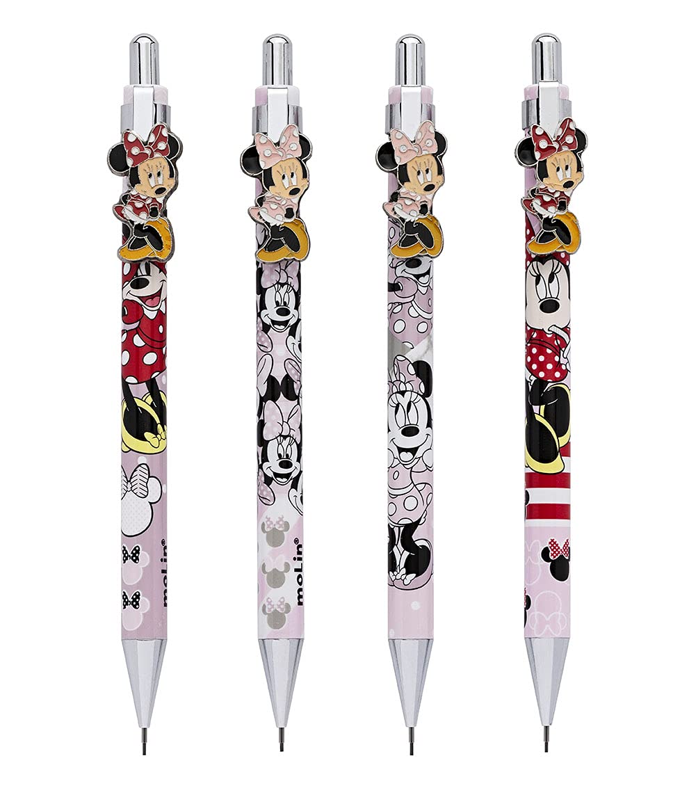 Lapiseira 0.7mm + 12 Grafites Minnie Molin - 22361 Único | Amazon