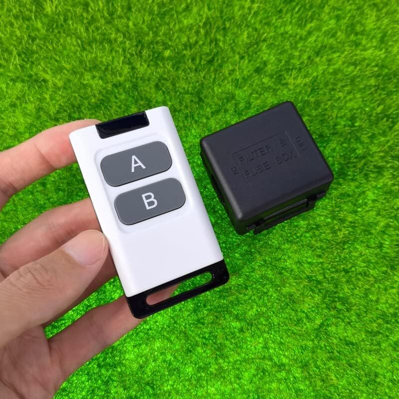 Inter-lock/Latched 315/433MHZ 12V 1CH 10A Wireless Remote Control Switch System Transmitter & Receiver Relay Smart House - (Color: B 315MHZ)