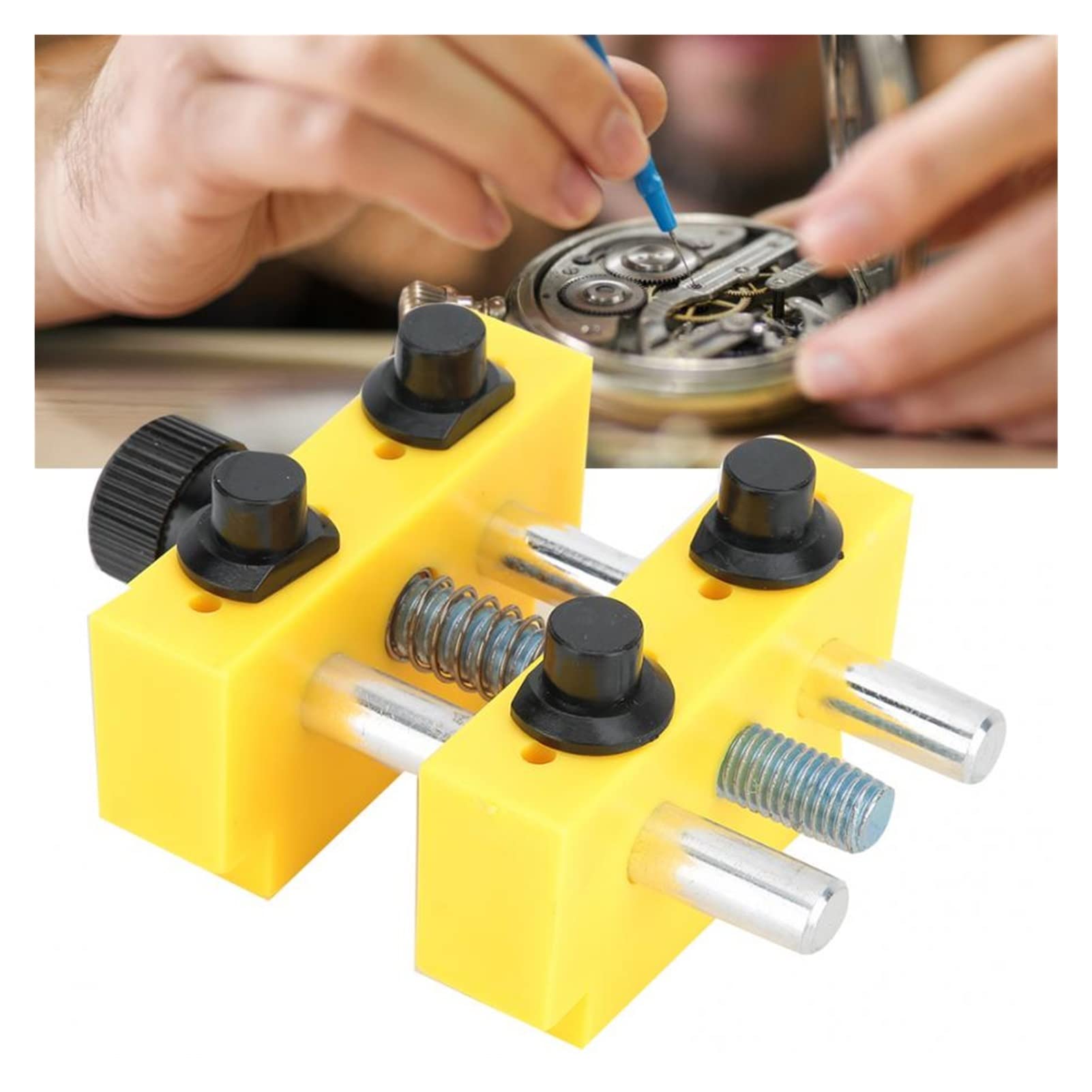 Herramienta para Abrir Cajas de Relojes, Accesorios Profesionales de reparación para relojeros, Kit de Herramientas Esenciales para talleres de relojería