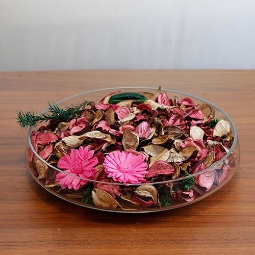 Miniatura 4 de Qingbei Rina Bolsas de popurrí de primavera, relleno de cuenco de popurrí rosa, flores secas decorativas con aroma de rosa, bolsita de pétalos de