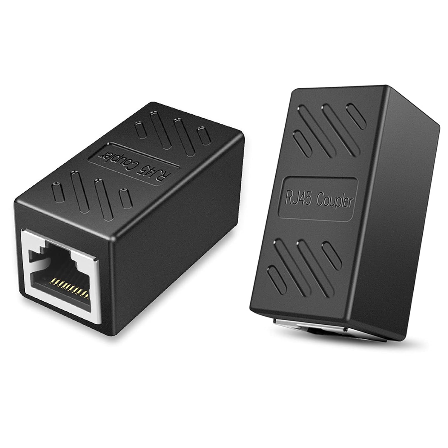 inodiref 2 Pcs RJ45 Coupler, Cable Coupler Extender Adapter