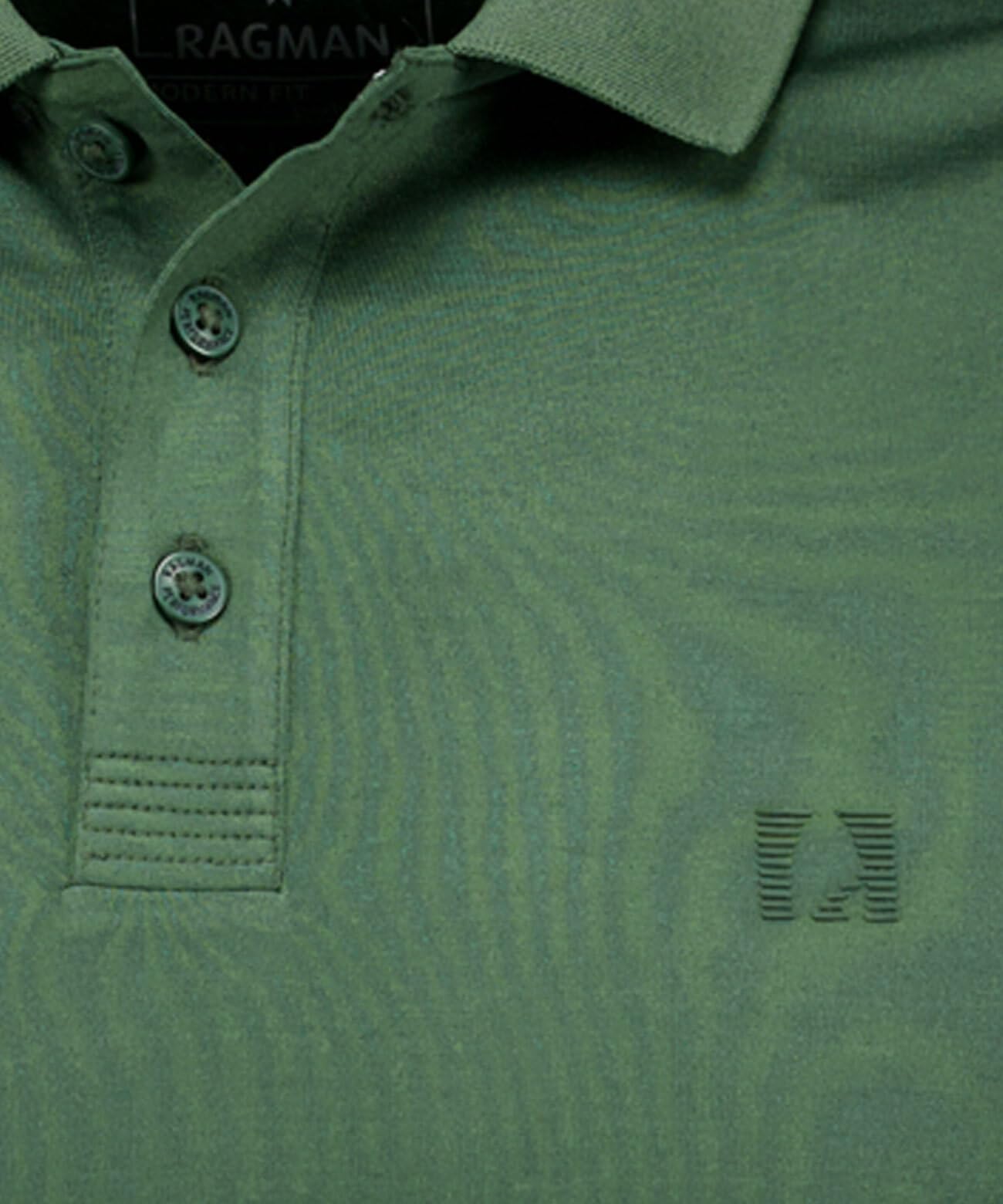 RAGMAN Herren Polo-Shirt Uni Keep Dry, modern fit