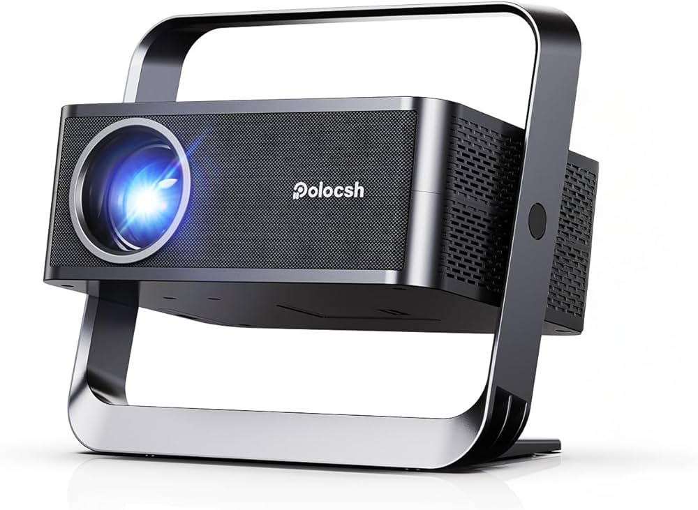 Amazon.co.jp: Polocsh プロジェクター 家庭用 1080P 4K対応 フル 天井