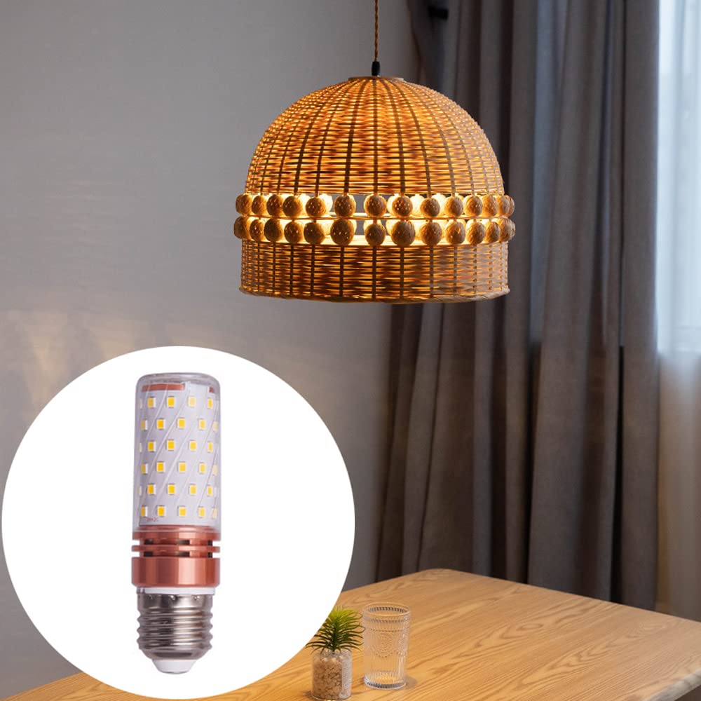 Confezione da 10 lampadine, lampadina LED a mais da 16 W (equivalente a 160 W), non stroboscopica, non dimmerabile CA 100 V-240 V, presa E27 a corrente costante, casa/commerciale 6000k Cool White E27