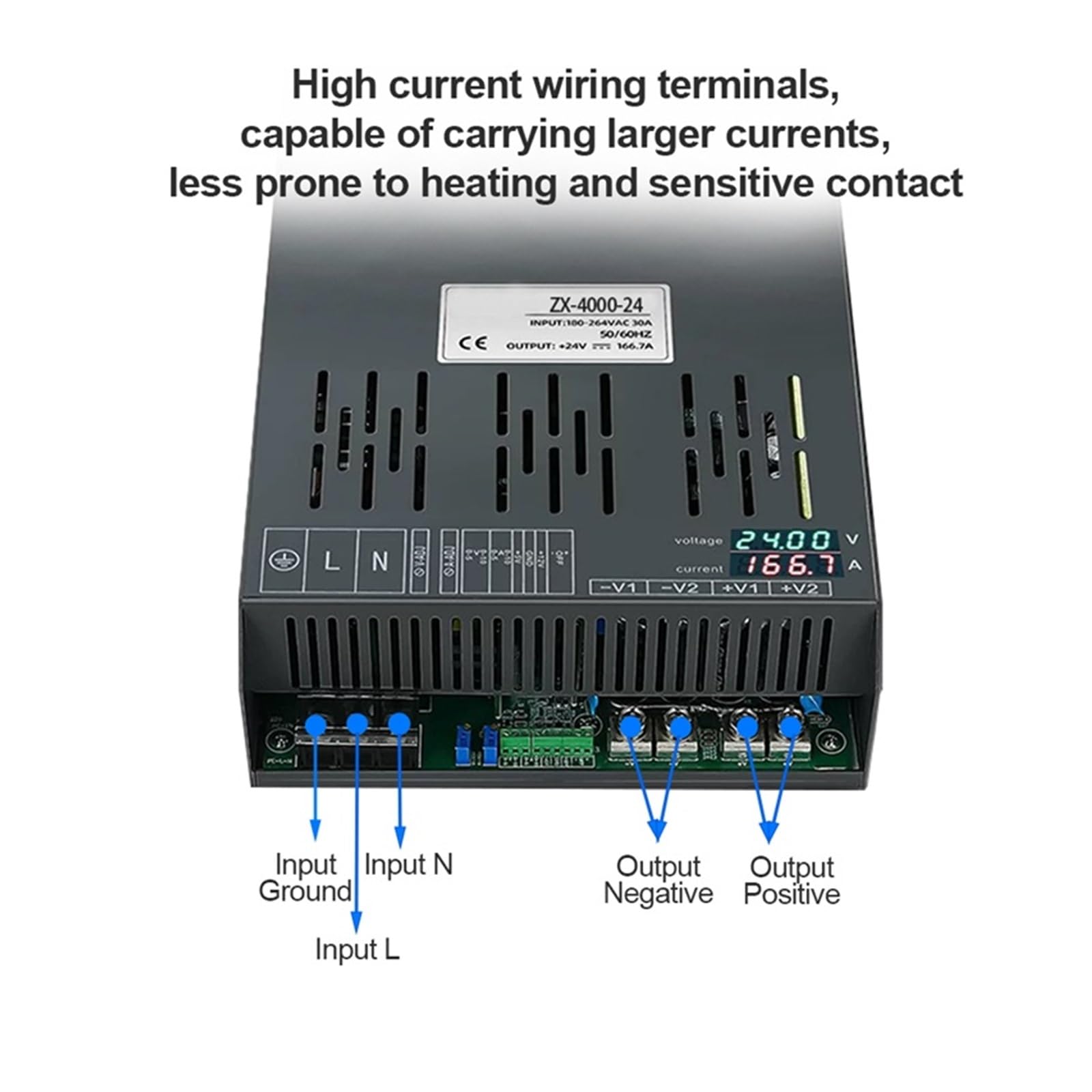 4000 ワットスイッチング電源 AC/DC 24V 36V 48V 60V 72V 300V