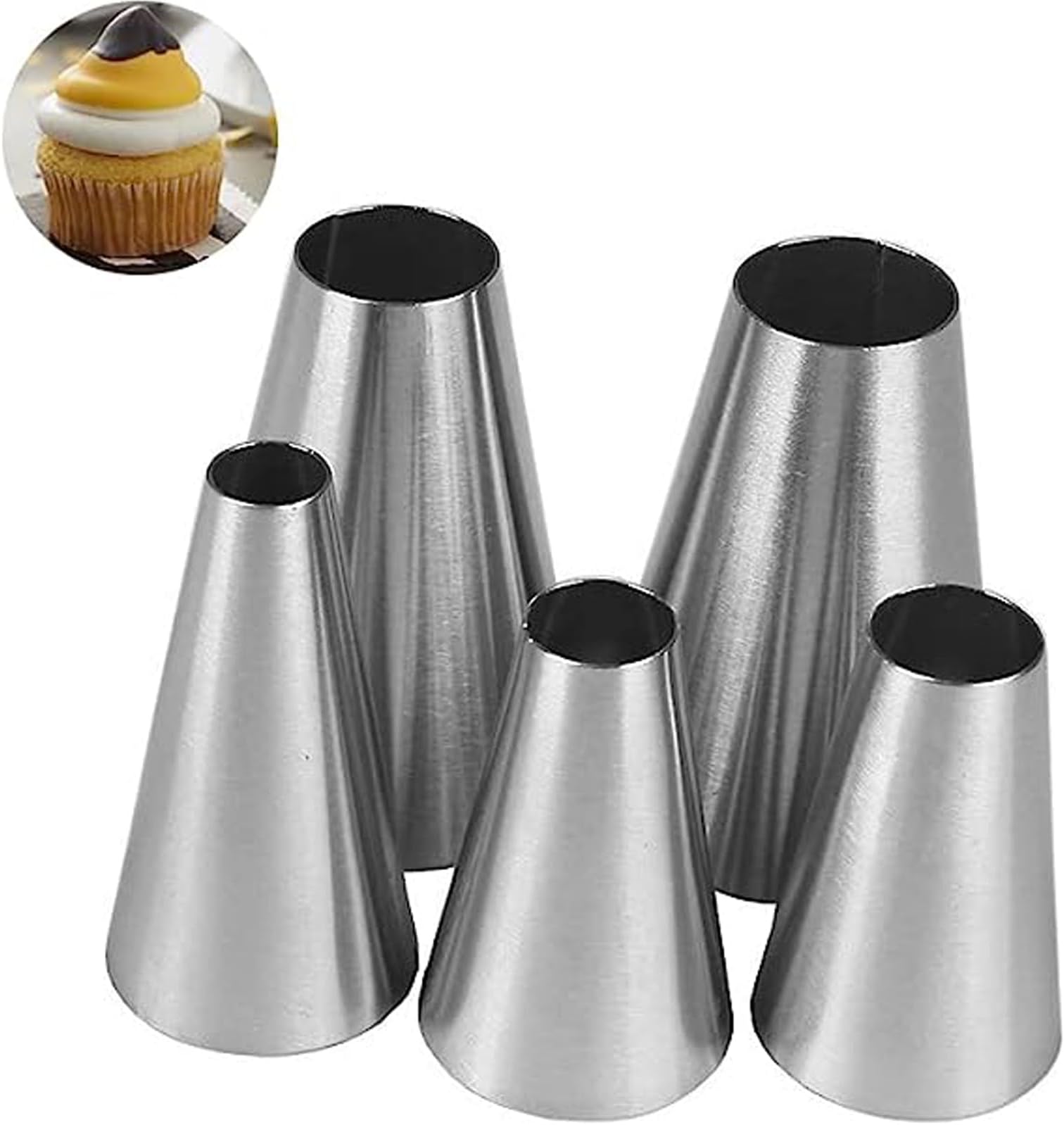 Hicdaw 16 PCS Piping Set Icing Tips Piping Bags and Tips