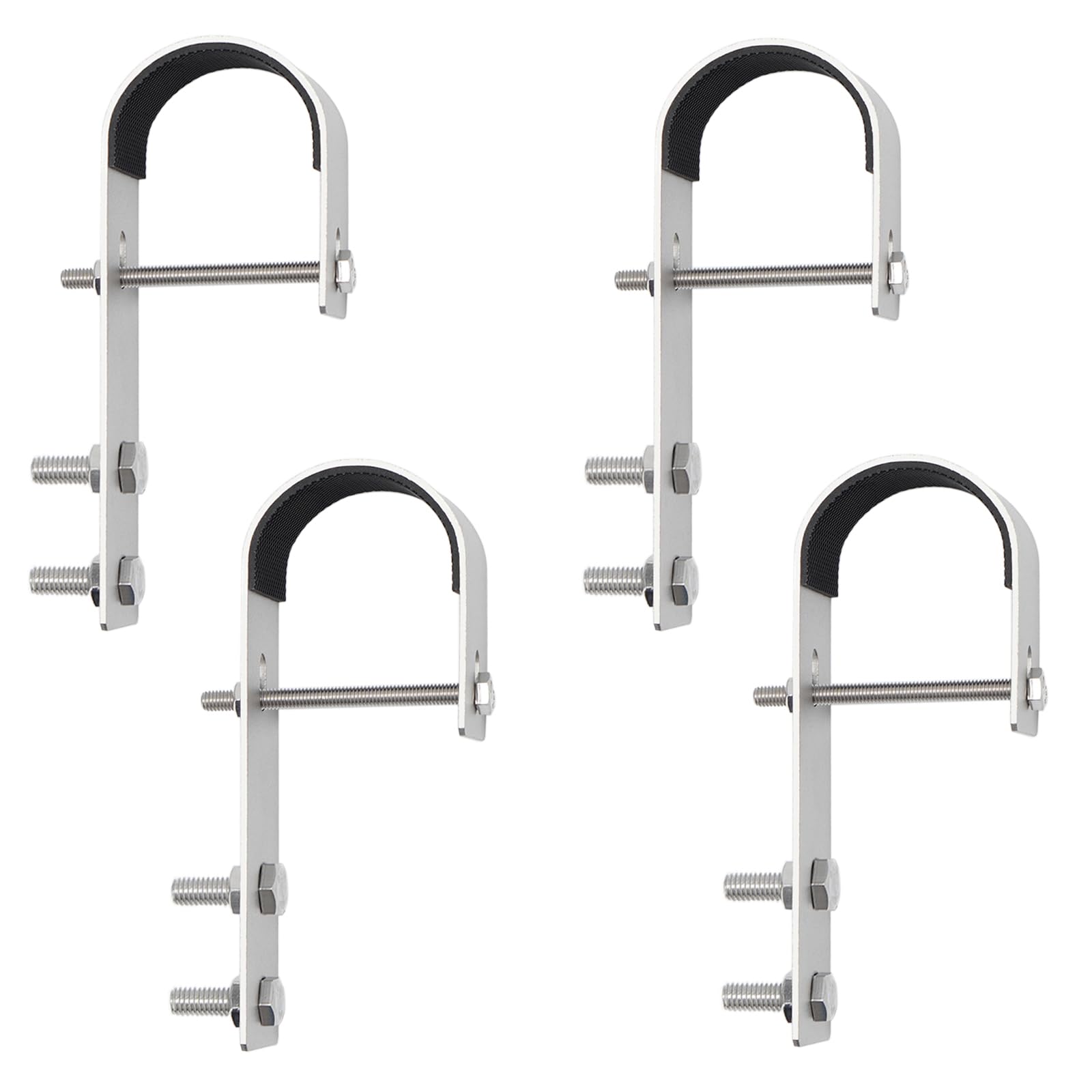Globooluek Stainless Steel Solar Panel Hooks Solar Panel Holder Brackets For Balcony Solar Panels Hooks (4)