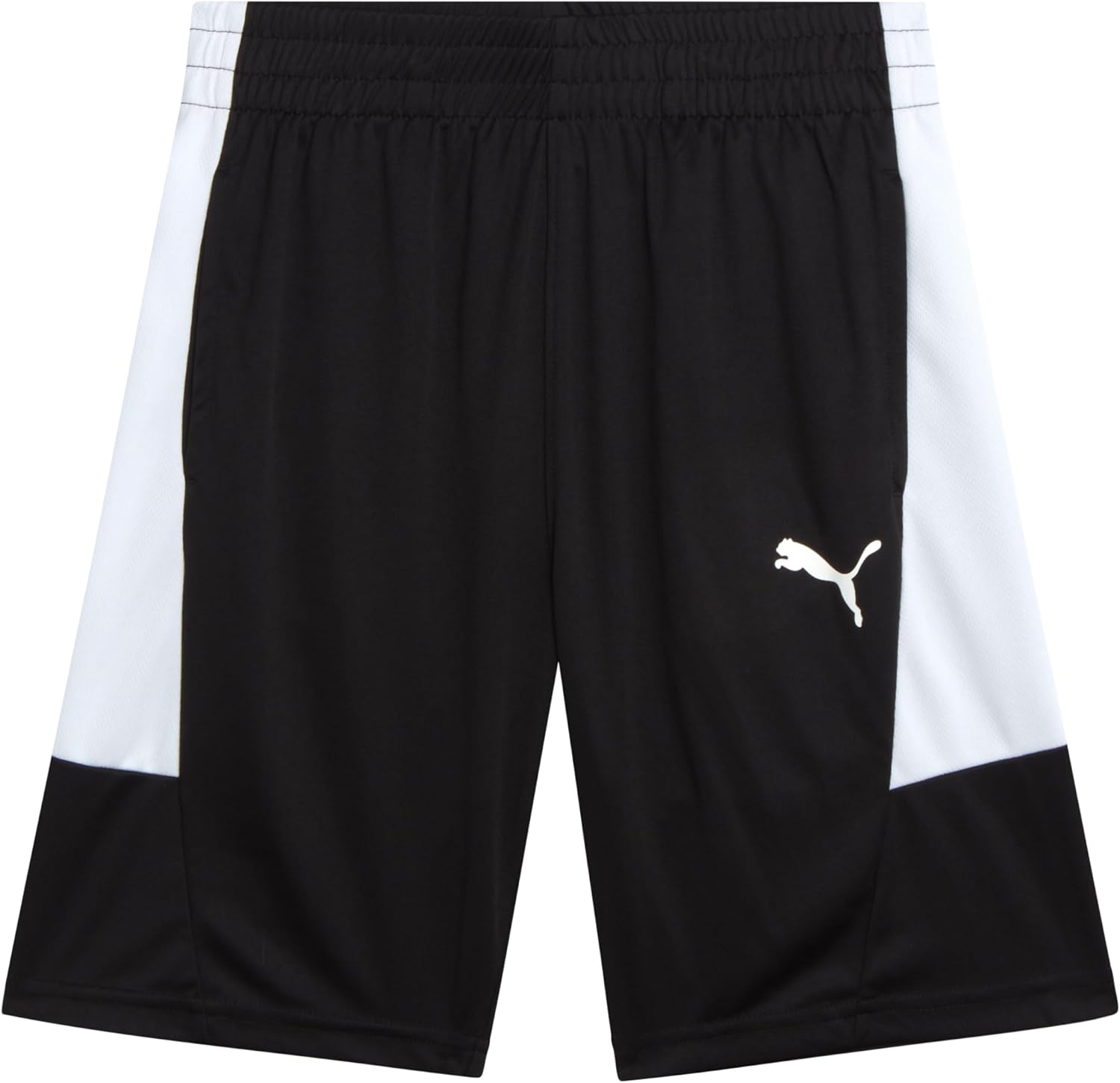 PUMA Boys Athletic Shorts - Quick Dry Breathable Interlock Performance Boys Basketball Shorts with Pockets (Sizes: 4-20)