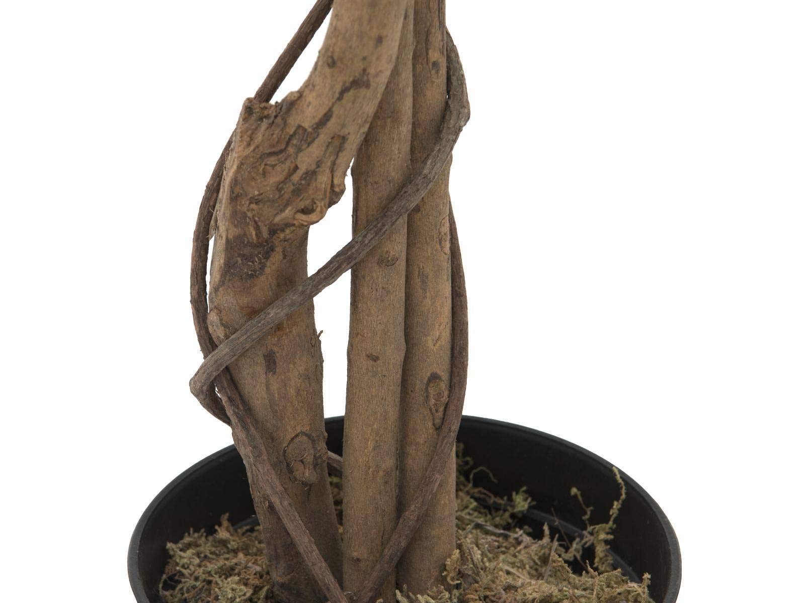Albero Di Melo Artificiale In Vaso Con Tronco In Vero Legno E Rami Regolabili 88304162