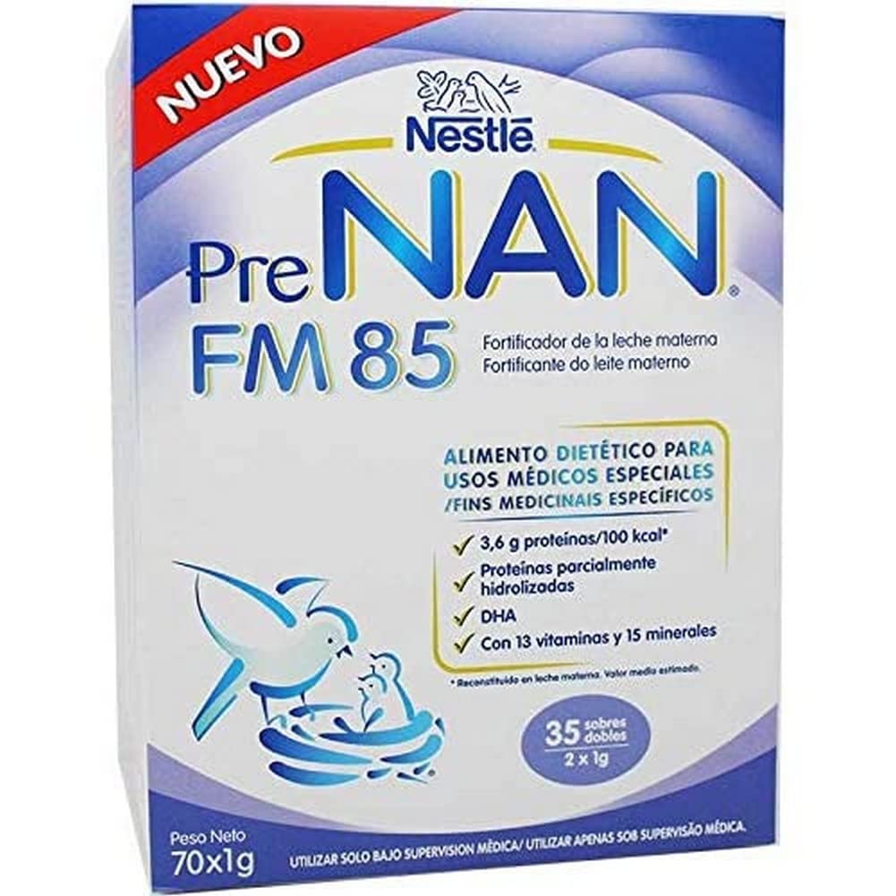 NESTLE PRE NAN FM 85 LECHE MATERNA 70 GR PARA2