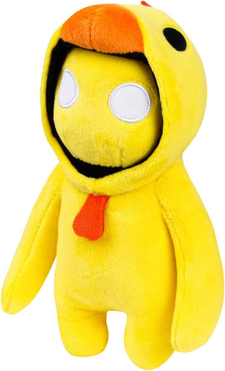 Gang Beasts Yellow Chicken Costume Plush 8" Gamer Character Soft Doll Figure