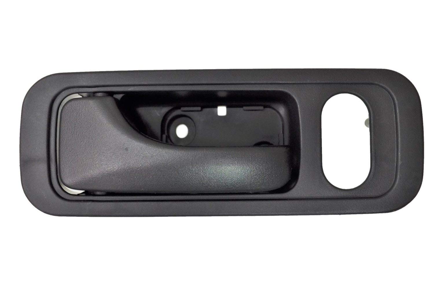 PT Auto Warehouse HO-2602A-FL - Interior Inner Inside Door Handle, Black - Front Left Driver Side