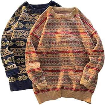 ニット/セーター Ameri VINTAGE - MANY WAY RAGLAN SLEEVE KNIT AmeriVINTAGE OCUH Grandpa Sweater Striped Sweater Women Ribbed Knit