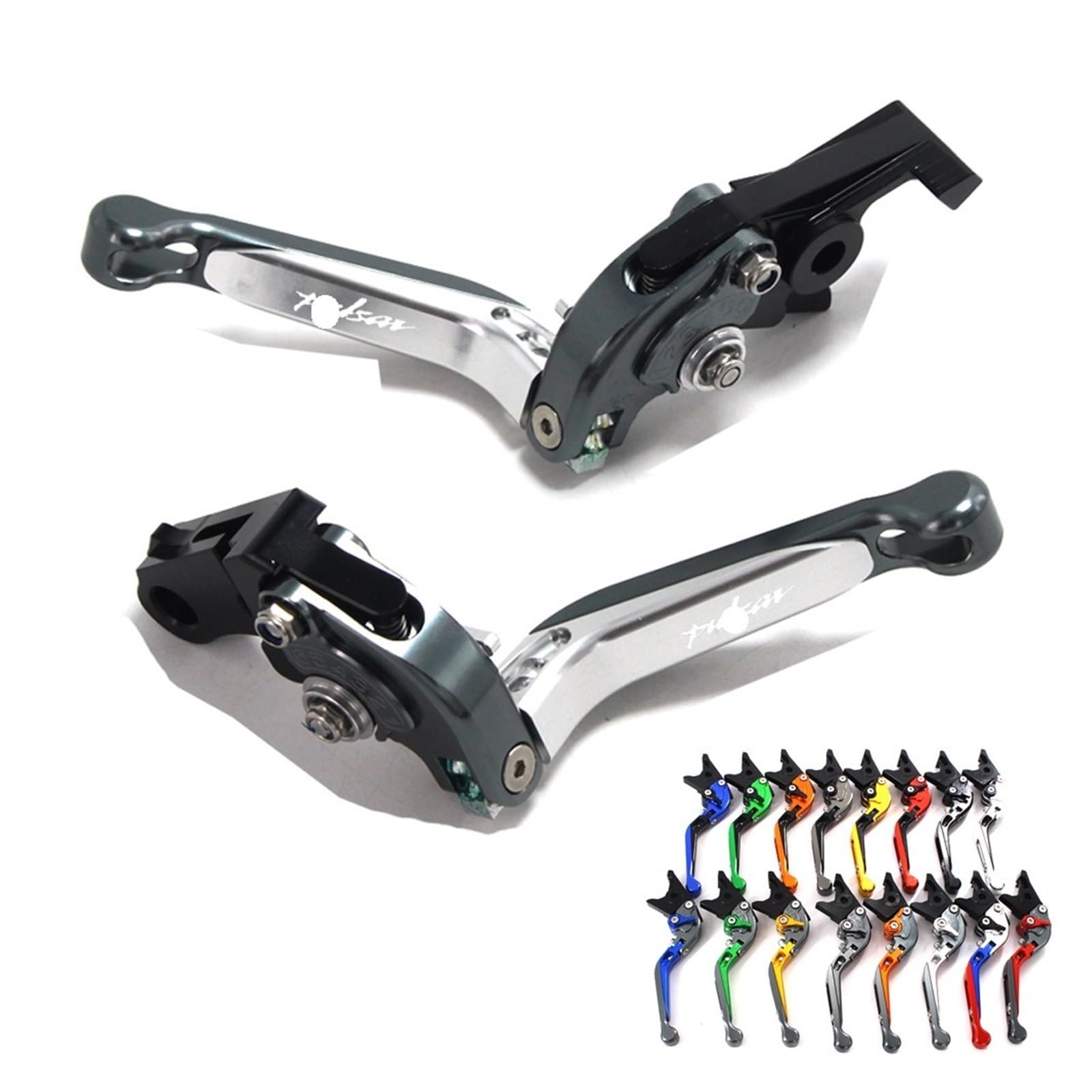 Palanca De Embrague De Freno Extensible Plegable para Motocicleta CNC, Palanca De 170mm para Bajaj Pulsar 200 NS, Todos Los Años Palancas Frenos