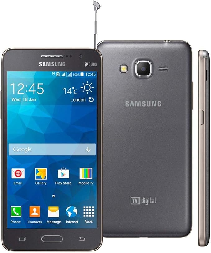 Samsung Galaxy Gran Prime Duos TV Cinza | Amazon.com.br