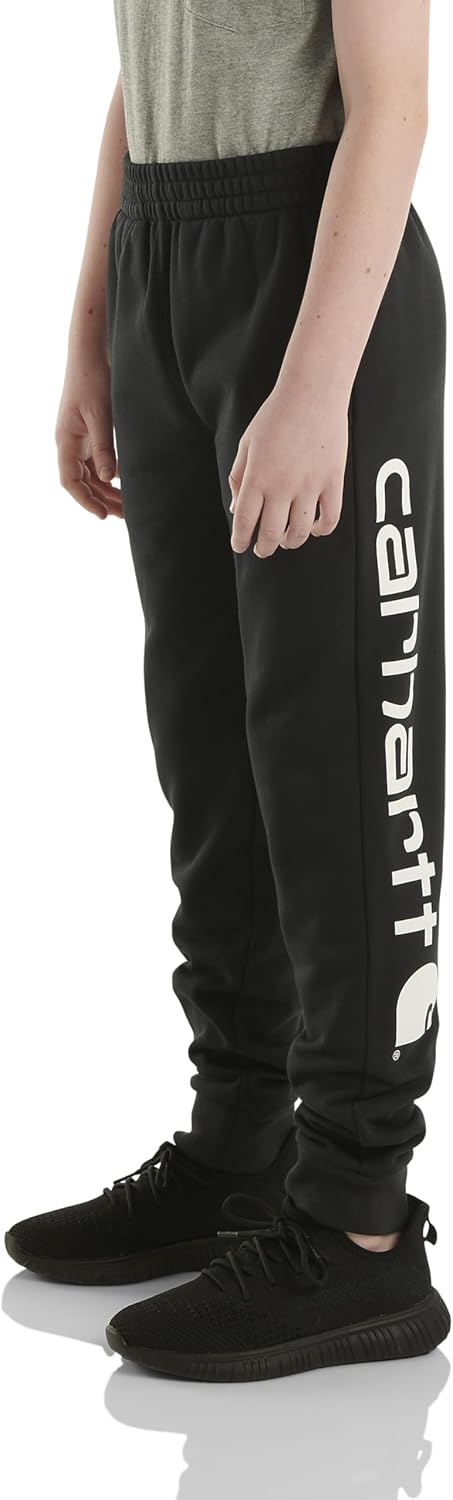 Carhartt Kid's CK8429 Fleece Logo Sweatpant - Boys - Image 2