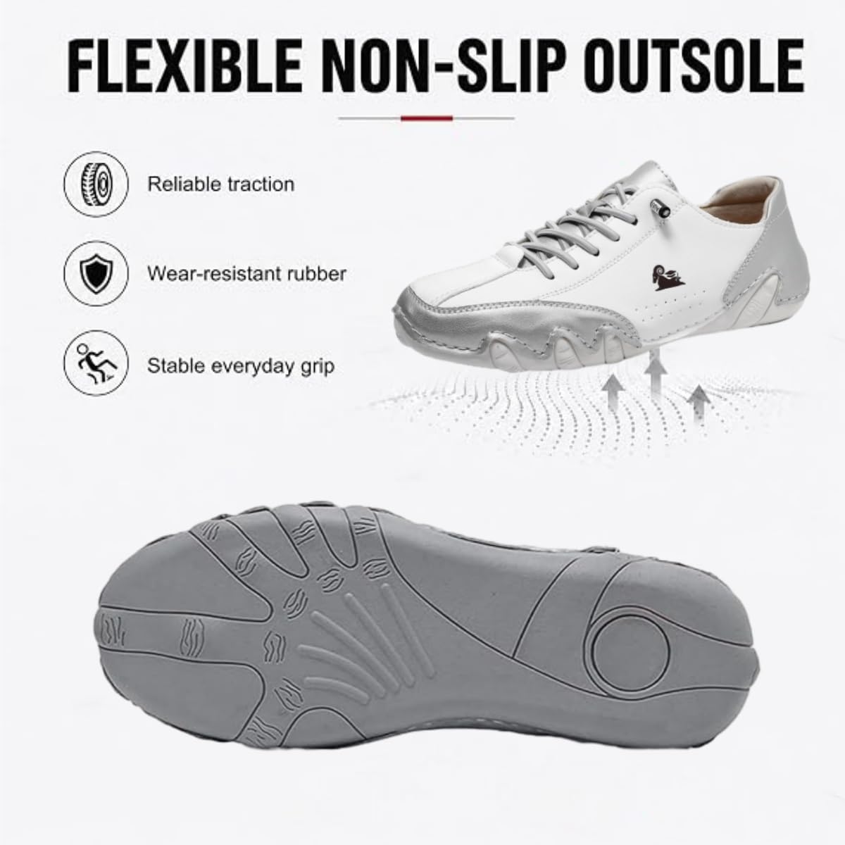 Handgefertigte Leder-Low-Top-Wanderschuhe für Herren und Damen