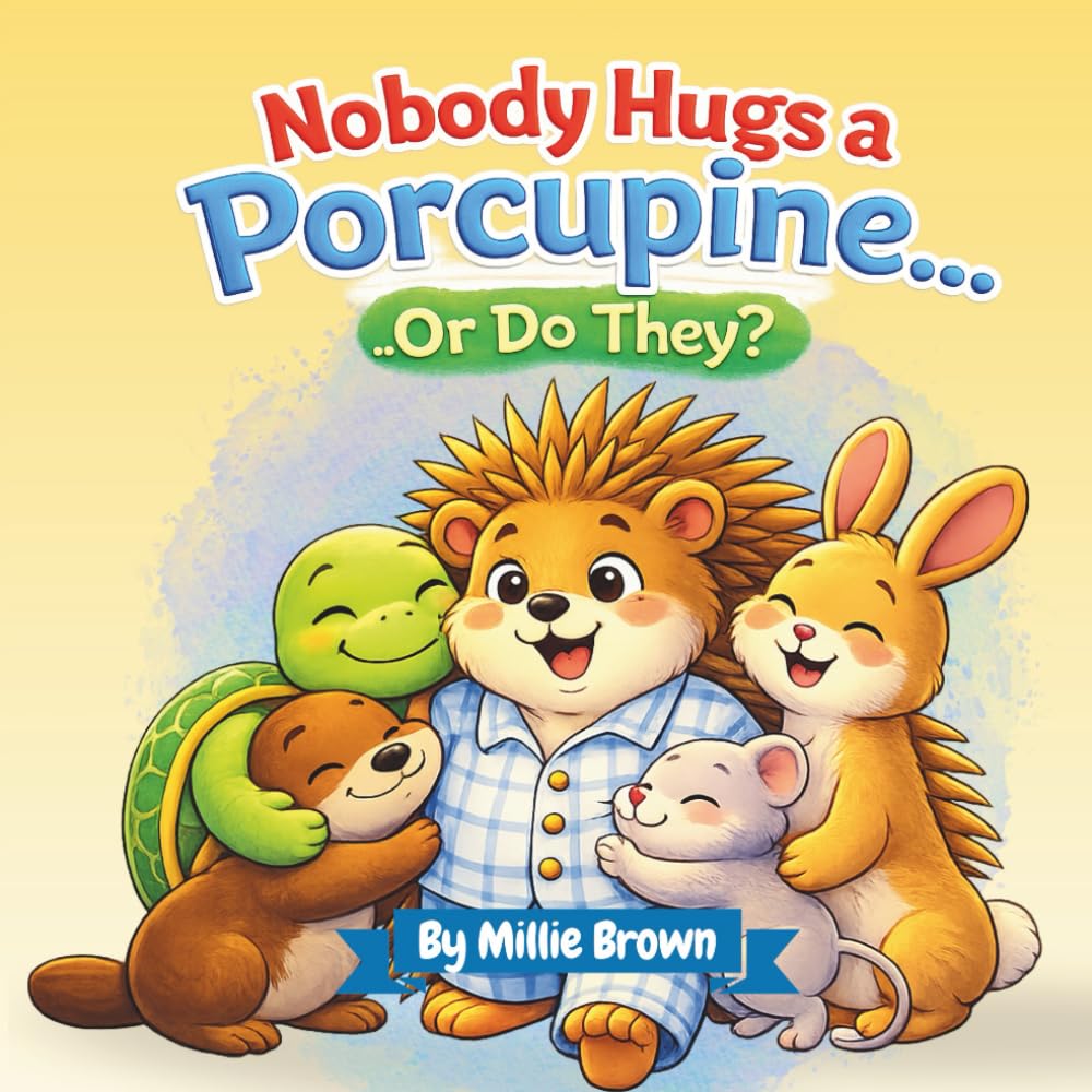 Nobody Hugs a Porcupine… Or Do They?: A Funny and Heartwarming Picture Book About Friendship, Feelings, and Finding Your Own Way to Hug