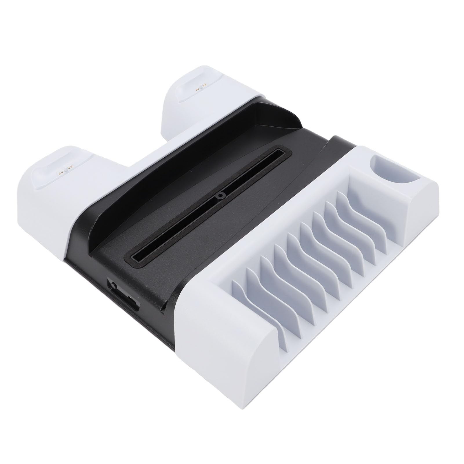 Sxhlseller Multifunktionaler Controller-Ständer mit Lüftern und Ladestation für Gaming-Stationen, Optimiert für Schlanke Designs