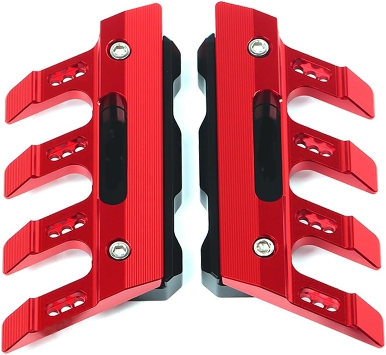 SCUUBE for Honda CRF1100L CRF1000L Africa Twin Motorcycle Fall Side Guard Front Fork Protector Front Fender Protection Block Side Guard CNC Aluminum Motorcycle Accessories (Color : Gold)