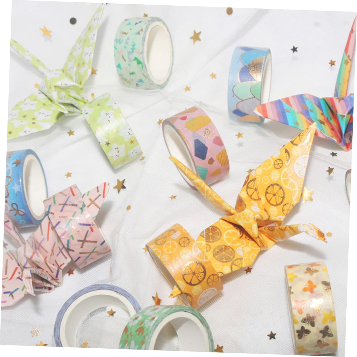 Operitacx 36rotoli Nastro Adesivo Decorativo Washi Con Design Elegante Per Scrapbooking e Di Nastro Adesivo Adatto Per Lavoretti Creativi e Decorazioni Artigianali