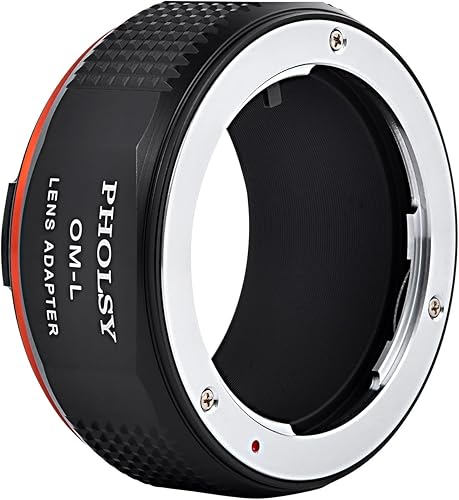 Vista 47 de PHOLSY Adaptador de montaje de lente Leica M a L compatible con Leica M, Zeiss ZM, VM Lens a Leica L Mount cuerpo de cámara compatible con Leica