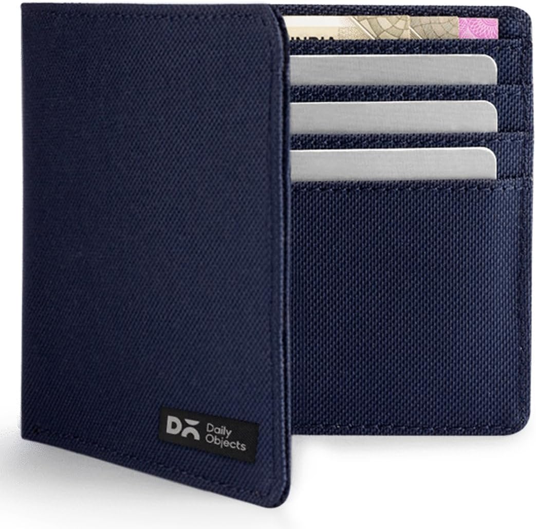 Coin Classic Bifold Wallet for Men | Ballistic Nylon Material | Holds up to 8 Credit/Debit/ATM Cards | Slim & Easy to Fit | Handcrafted Money Purse