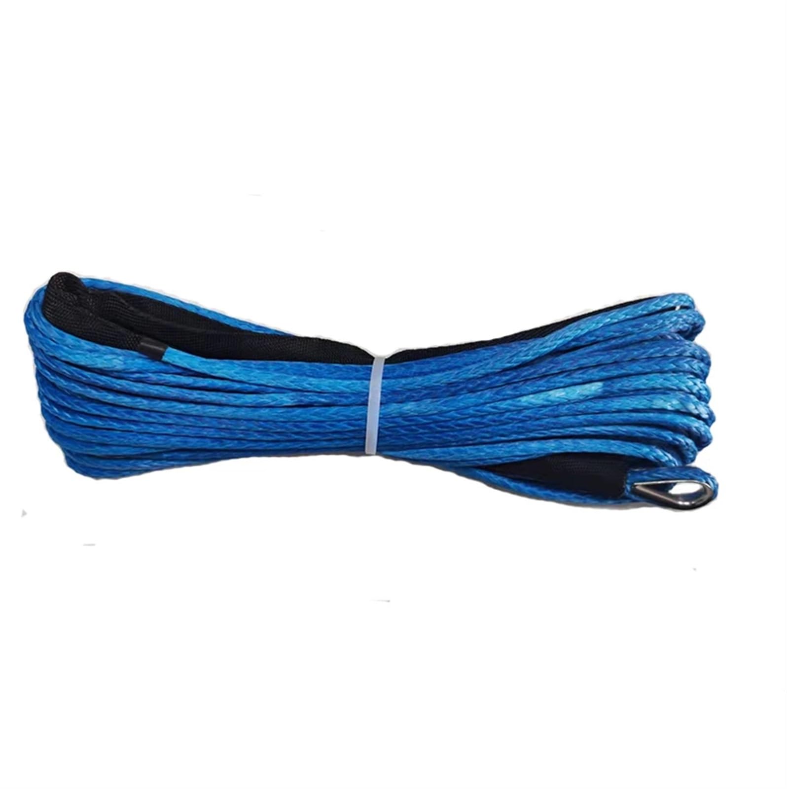 Cuerda de Tracción Cable de tracción sintético Multicolor de 9,5 mm x 30 m for cabrestante, Cable de tracción de Fibra, Accesorio for Coche