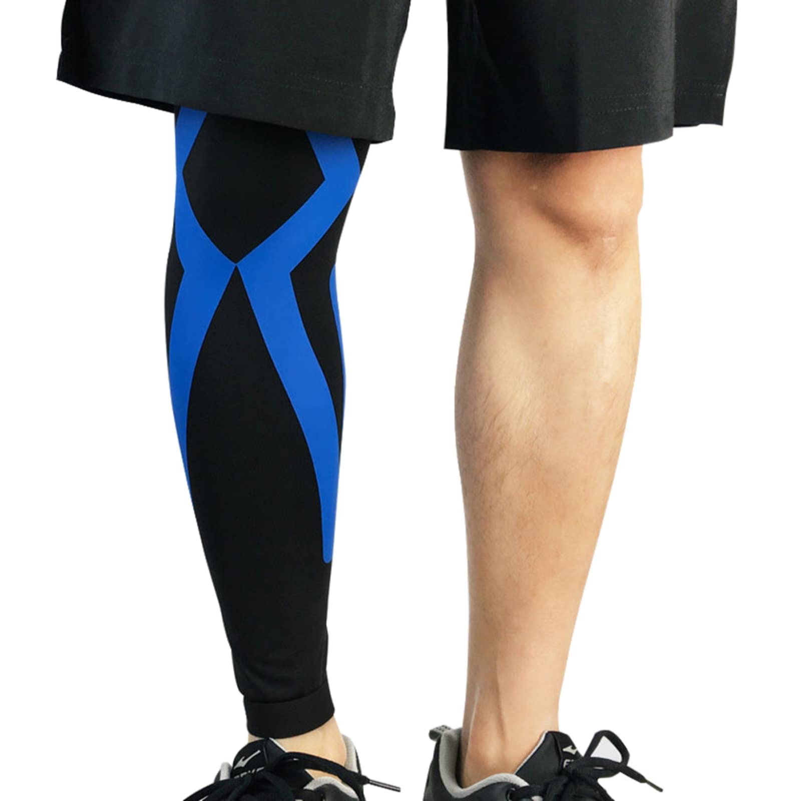 Manchons de compression longs pour cuisse, mollet, genou, course à pied, basket-ball, cyclisme, gym