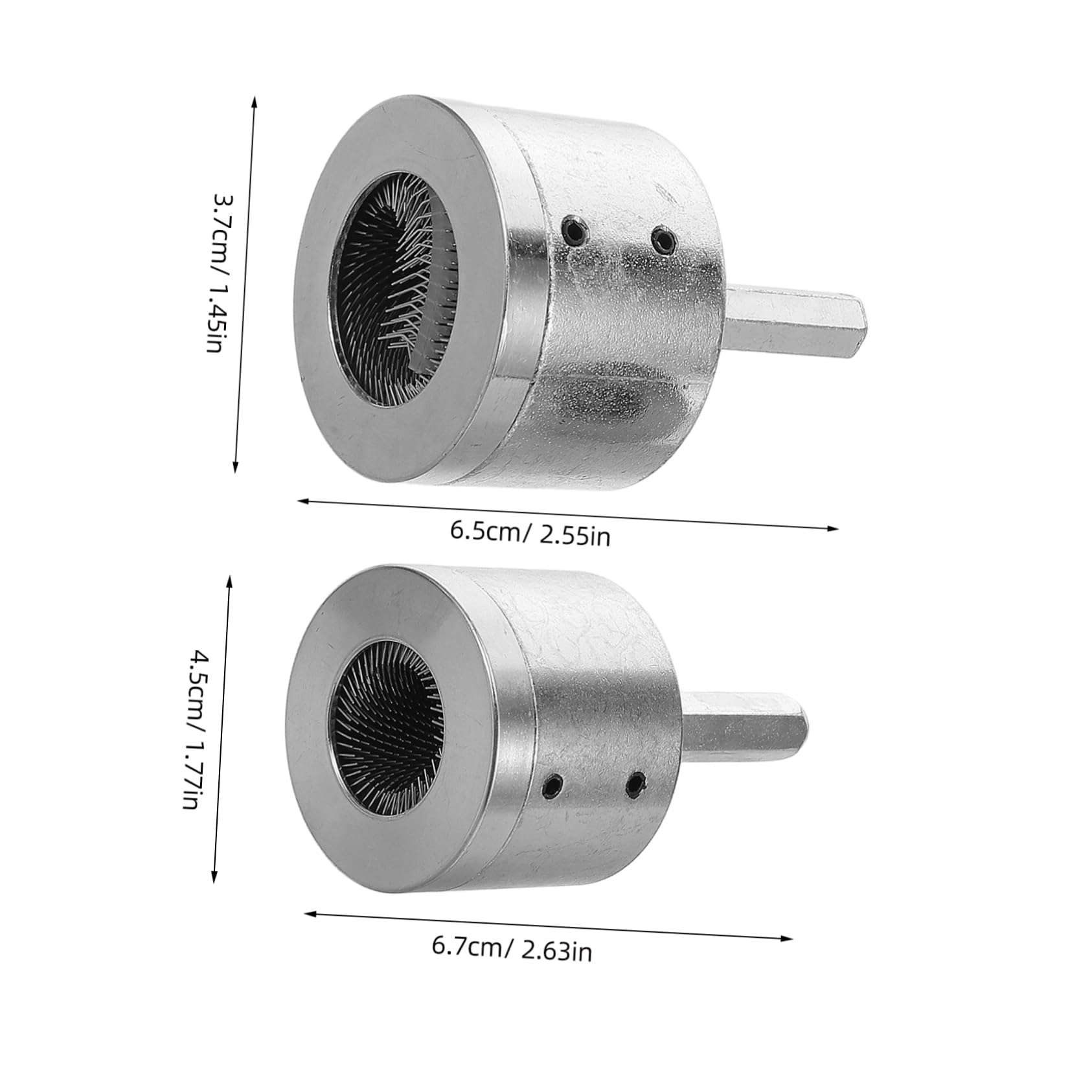 PRETYZOOM Metal Tube Cleaning Brush for Power Drill Steel Wire Brush Head Versatile for Materials Professional Use