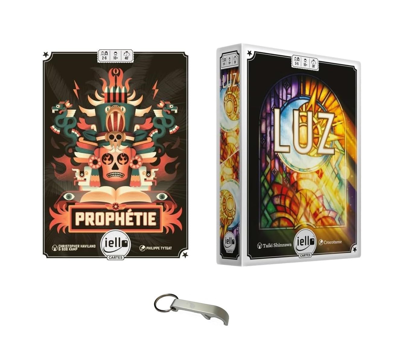 Set Prophezeiung + Luz Französische Version + 1 Decap Blumie (Prophetie + Luz)