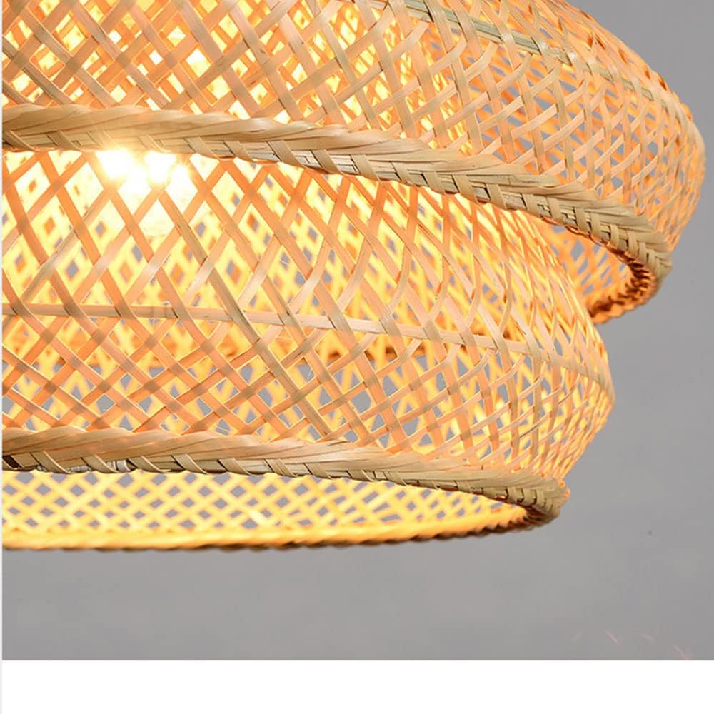 シャンデリア, 手編みの籐シャンデリア 竹ランプ ペンダントランプ ラタン E27 吊り下げ照明器具 レトロ吊り下げ照明器具 中国の moonwake  | 竹ランプシェード | 籐のランプシェード | 垂れ飾り | シャンデリア | 編み込みペンダントライト - ショップ wickerever 照明  ...