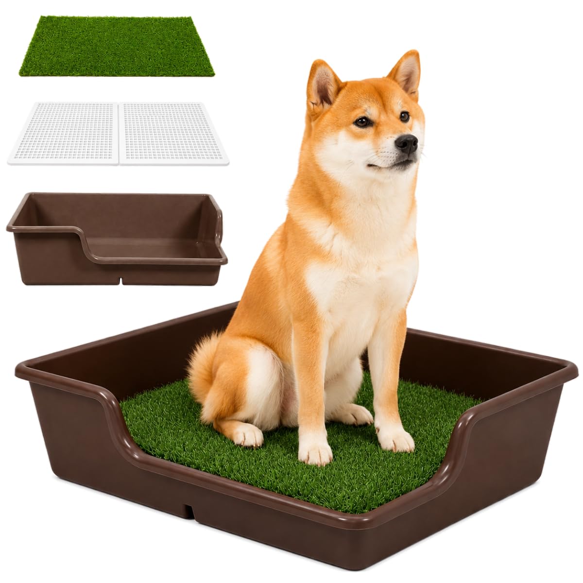 Amazon | DogLife 犬 トイレ トレー 大型犬 特大 スーパー ワイド