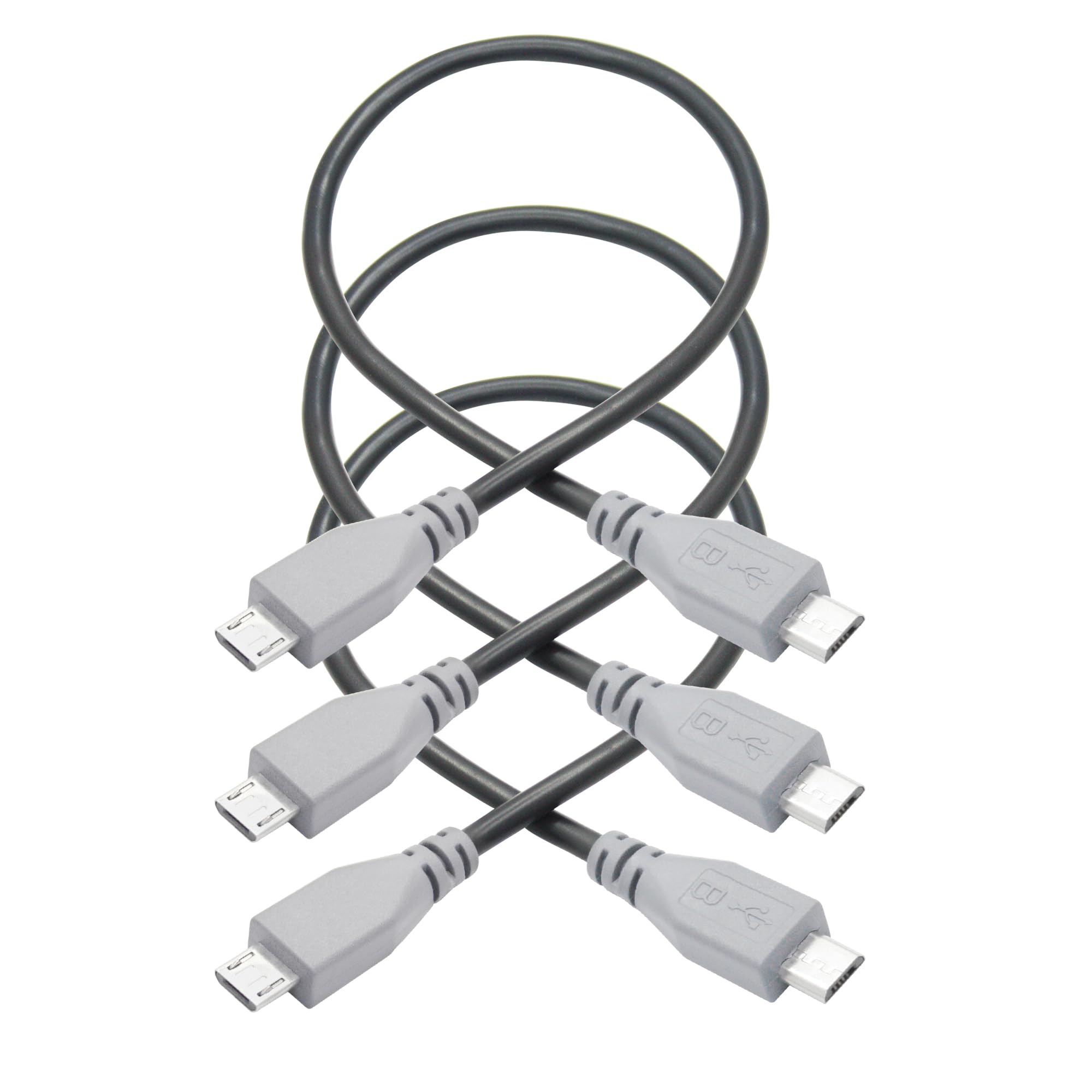 Kabel do ładowania i transmisji danych micro USB męski na micro USB z funkcją OTG, kompatybilny z telefonem komórkowym, tabletem, odtwarzaczem MP3, gamepadem, słuchawkami