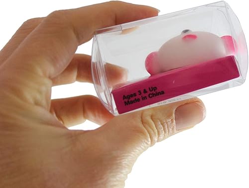 Miniatura 5 de Juego de 12 juguetes esponjosos de corazón para el día de San Valentín, adorables y lindos kawaii, juguetes envueltos individualmente, tarjetas