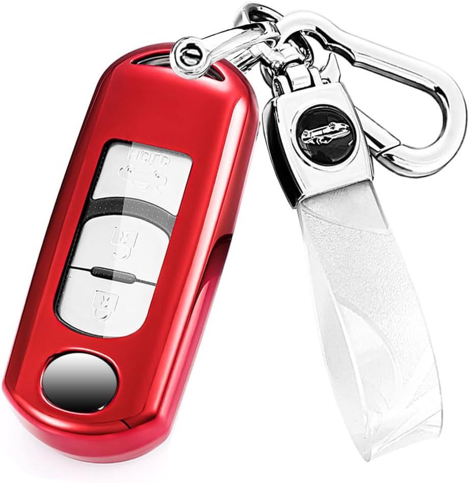 Amazon | [kmwy] レザー スマートキー ケース マツダ キー